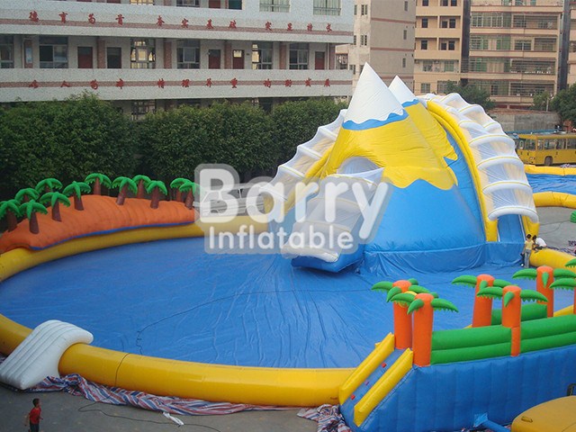 Big Jungle Jokul Inflatable Amusement Park Machine For Kids BY-AWP-040